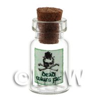 Dolls House Miniature Dead Mans Fat Magic Storage Jar 