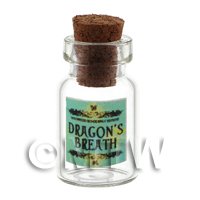Dolls House Miniature Dragons Breath Magic Storage Jar 