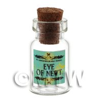 Dolls House Miniature Eye Of Newt Magic Storage Jar (Style 2) 