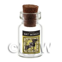 Dolls House Miniature Bat Wings Magic Storage Jar (Style 2) 