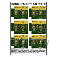 Dolls House Miniature Packaging Sheet of 6 Douwe Egberts Coffee