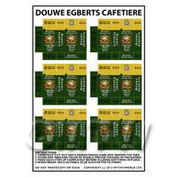 Dolls House Miniature Packaging Sheet of 6 Douwe Egberts Coffee