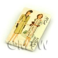 Dolls House Miniature McCall Dress Pattern Packet (DPP057)