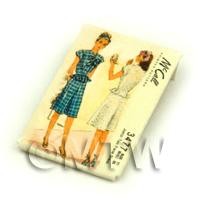 Dolls House Miniature McCall Dress Pattern Packet (DPP059)