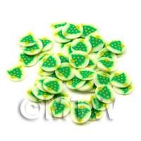 50 Christmas Tree Cane Slices - Nail Art (ENS23)