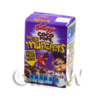 Dolls House Miniature  Box of Nestle Coco Munchies