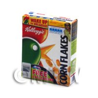 Dolls House Miniature Box of Kellogs Cornflakes