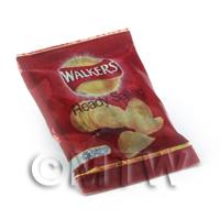 Dolls House miniature Walkers Ready Salted Crisps