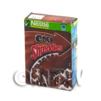 Dolls House Miniature  Box of Nestle Coco Shreddies