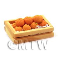 Dolls House Miniature Crate Of Oranges