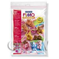 FIMO Flexible Transparent Clay Mould Little Bears