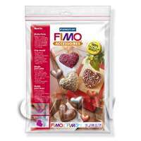 FIMO Flexible Transparent Clay Mould Hearts