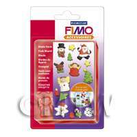 FIMO Flexible Hardwaring Clay Push Mould Christmas