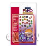 FIMO Flexible Hardwaring Clay Push Mould ABC/123