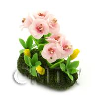 Dolls House Miniature Flower Bed Rhododendron 
