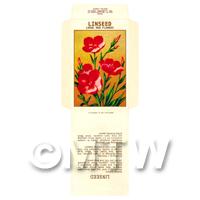 Linseed Dolls House Miniature Seed Packet 