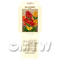Wall Flower Dolls House Miniature Seed Packet 