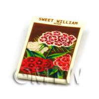 Dolls House Flower Seed Packet - Sweet William