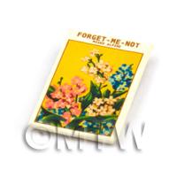 Dolls House Flower Seed Packet - Forget-Me-Not Alpine