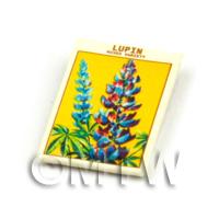 Dolls House Flower Seed Packet - Lupin