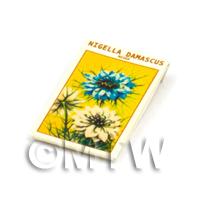 Dolls House Flower Seed Packet - Nigella Damascus