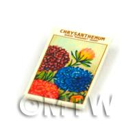 Dolls House Flower Seed Packet - Chrysanthemum