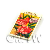Dolls House Flower Seed Packet - Camellia