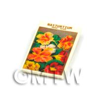 Dolls House Flower Seed Packet - Dwarf Nasturtium