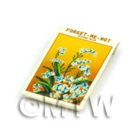 Dolls House Flower Seed Packet - Forget-Me-Not