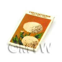 Dolls House Flower Seed Packet - Chrysanthemum