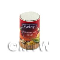 Dolls House Miniature Can of Heinz Ministrone Soup