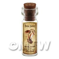 Dolls House Apothecary Forest Honey Fungi Bottle And Colour Label