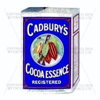 Dolls House Miniature Cadburys Cocoa Essence Shop Sign Circa 1910