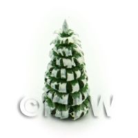 Dolls House Miniature 20mm Snow Tree