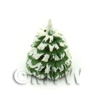 Dolls House Miniature 10mm Snow Tree