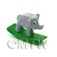 German Crafted Dolls House 20mm Rocking Elephant