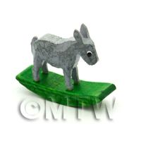 German Crafted Dolls House Miniature 20mm Rocking Donkey