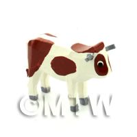 German Dolls House Miniature Large Brown Cow