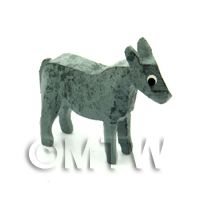 German Dolls House Miniature Large Standing Donkey