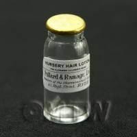 Miniature Nursery Hair Lotion Glass Apothecary Bulk Jar