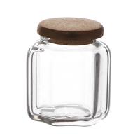 Dolls House Miniature Medium Slim Hexagonal Glass Jar