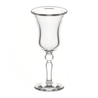 Dolls House Miniature Handmade Wide Mouth Wine Glass 