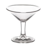 Dolls House Miniature Handmade Classic Clear Cocktail Glass 