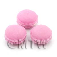 Handmade Dark Pink Macaroon For Jewellery And Charms