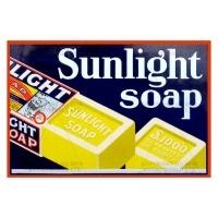 Dolls House Miniature Sunlight Soap Shop Sign Circa 1920