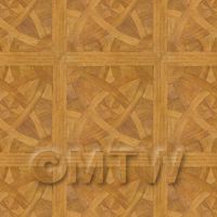 Dolls House La Rochelle Large Panel Parquet Wood Effect Flooring