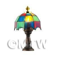 Dolls House Miniature Tiffany Lamp