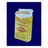Dolls House Miniature Gold Flake Cigarette Shop Sign Circa 1910