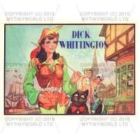 Dolls House Miniature 1930s Dick Whittington Theatrical Poster