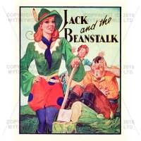Dolls House Miniature 1930s Jack And The Beanstalk Theatrical Poster